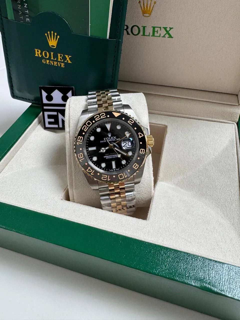 Rolex GMT-Master II Jubilee Silver / Gold