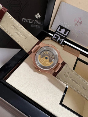 Patek Philippe Nautilus leather