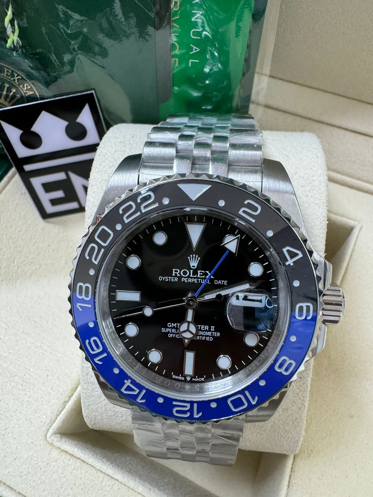 Rolex GMT-Master II Jubilee / Batman